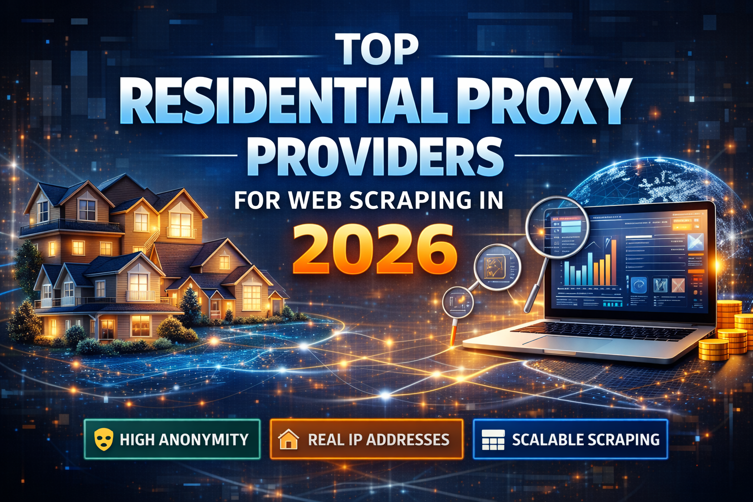 Top Residential Proxy Providers for Web Scraping in 2026
